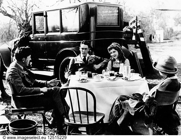 Ein Picknick im Auto  Amerika  um 1920. Künstler: Unbekannt