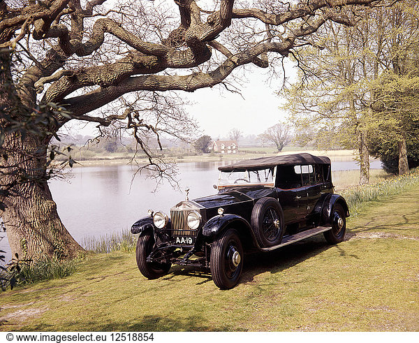 Ein Rolls-Royce Phantom I von 1925. Künstler: Unbekannt