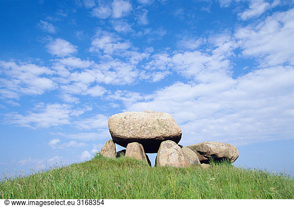 Ein Stein Dolmen Mn Dänemark.
