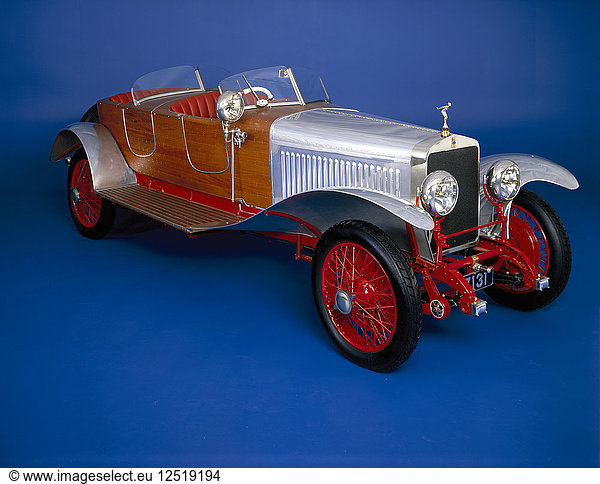 Eine Delage Boattail Labourdette von 1924. Künstler: Unbekannt