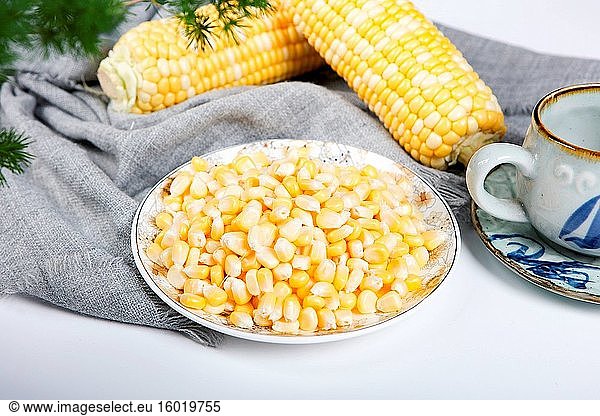 Eine kleine Menge Mais