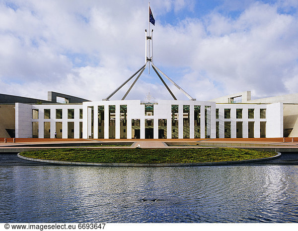 Eingang  Gebäude  Parlamentsgebäude  australisch