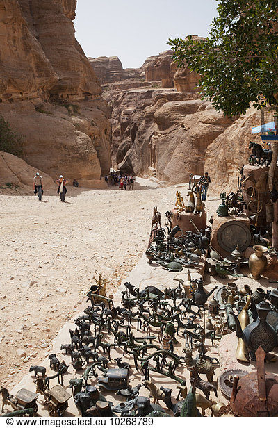 Eingang Souvenir Petra Siq