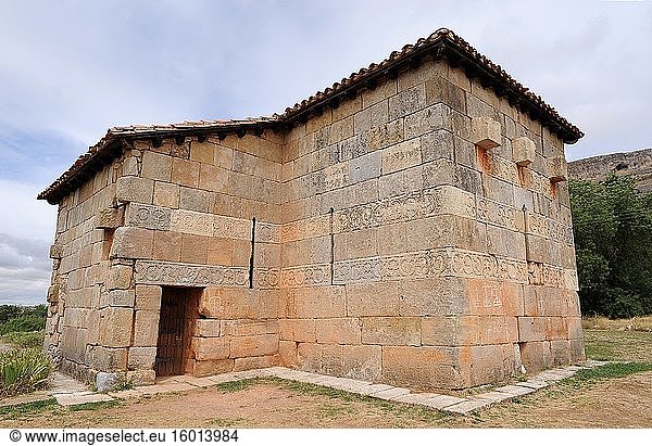 Einsiedelei Santa Maria  visigotische Kirche 7-8. Jahrhundert. Quintanilla de las Vi?as  Provinz Burgos  Kastilien und Leon  Spanien.