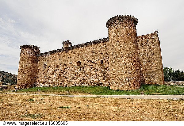 El Barco de Avila  castle (12-14th centuries). Avila province  Castilla y Leon  Spain.