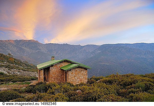 El Brezo refuge. La Sierra Game Reserve. Gredos mountains. Losar de la Vera. C?ceres province. Extremadura. Spain