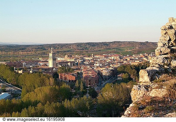 El Burgo de Osma. Provinz Soria  Kastilien und Leon  Spanien.