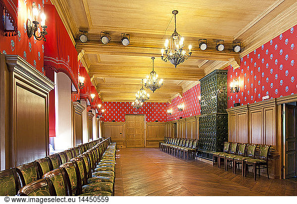Elegant Corridor in Alatskivi Castle