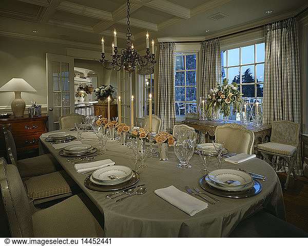 Elegant Formal Dining Setting