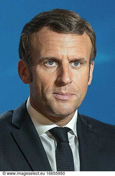 Emmanuel Macron - *21. 12. 1977: Französischer Politiker  Präsident von Frankreich seit 2017 - Frankreich.