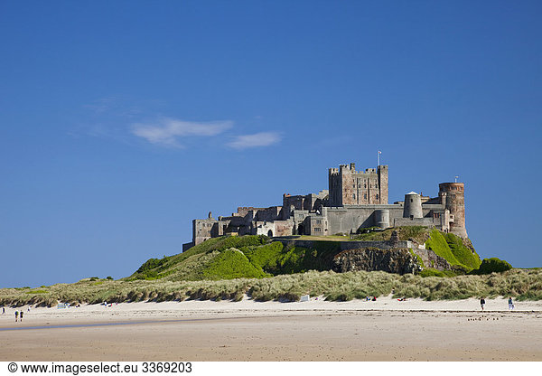 England Northumberland Bamburgh Bamburgh Castle