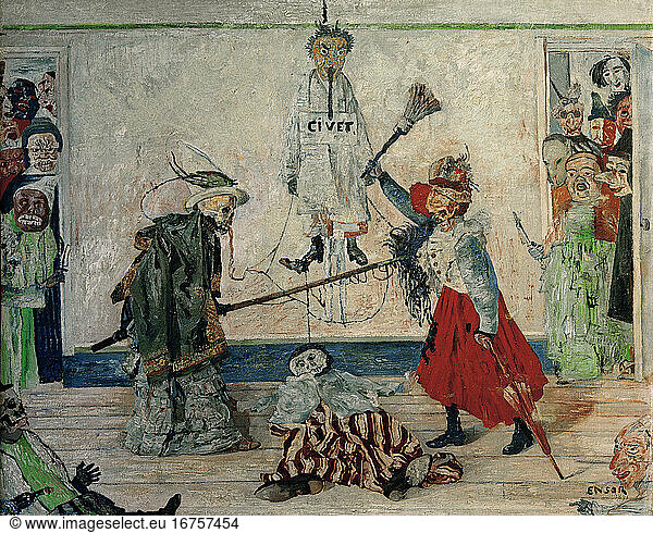 Ensor Ensor, James,1860 – 1949,Belgian painter and printmaker ...