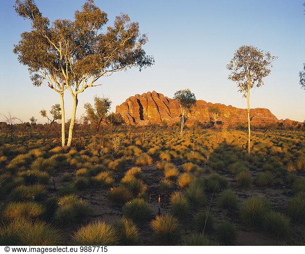 entfernt Felsbrocken Anordnung Outback - Australien Australien Northern Territory