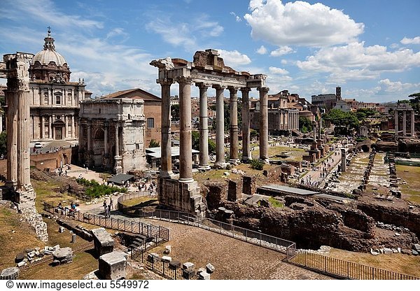 entfernt  Panorama  Rom  Hauptstadt  Ansicht  Kolosseum  Italien  römisch