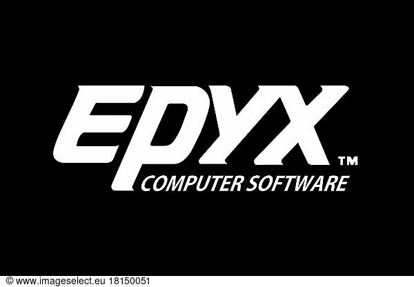Epyx  Logo  Schwarzer Hintergrund