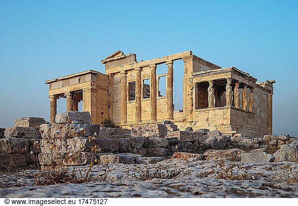 Erechtheion  Akropolis von Athen  Athen  Griechenland  Europa