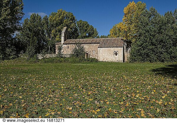 Ermita de Santa Coloma  Albendiego  Provinz Guadalajara  Spanien.