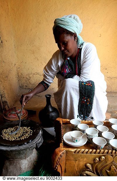 Ethiopian coffee ceremony  Ethiopia.