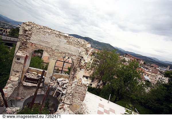 Europa , Großstadt , Ansicht , Abruzzen , Italien