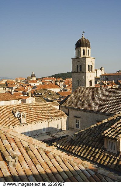 Europa Altstadt Kroatien Dalmatien Dubrovnik