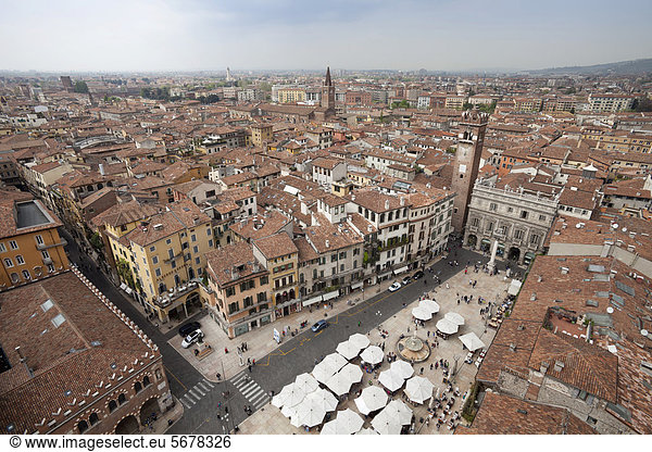 Europa Ansicht Venetien Italien Verona