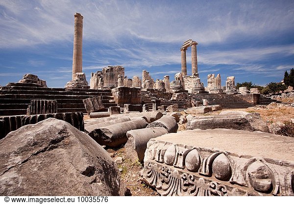 Europa Ansicht Zimmer Archäologie Türkei Provinz Aydin