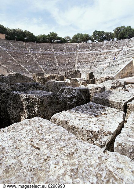 Europa  Ausgrabungsstätte  UNESCO-Welterbe  Griechenland  Olympia  Peloponnes