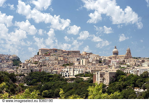 Europa  Großstadt  Ansicht  Barock  UNESCO-Welterbe  Italien