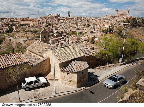 Europa Großstadt Kastilien-La Mancha UNESCO-Welterbe Spanien Toledo Valle Virgen