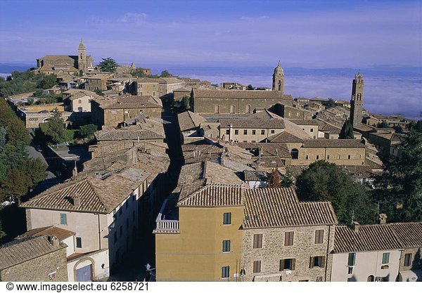 Europa Italien Montalcino Toskana