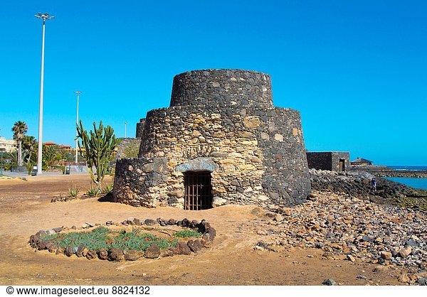 Europa  Kanaren  Kanarische Inseln  Festung  Fuerteventura  Spanien