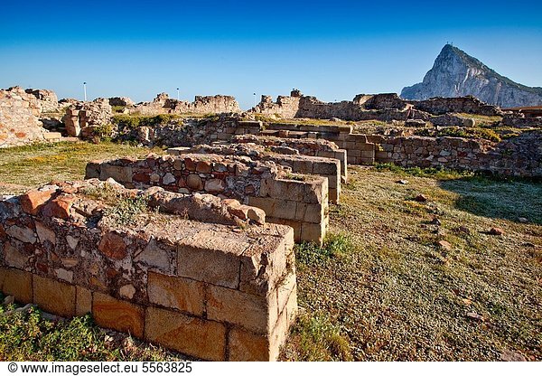 Europa Ruine Festung Cadiz Spanien