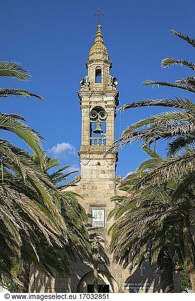 Europa  Spanien  Galicien  Porto do Son  Iglesia de San Vicente de Noal.