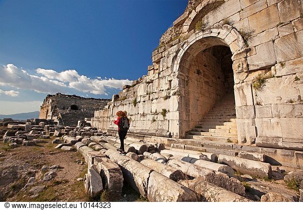Europa Tourist Ruine antik Türkei