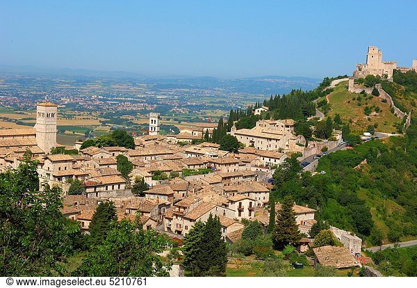 Europa  UNESCO-Welterbe  Assisi  Italien  Umbrien