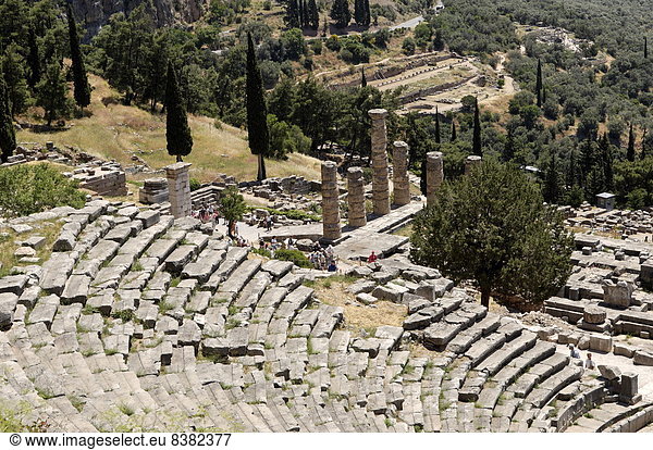 Europa  UNESCO-Welterbe  Delphi  Griechenland  Peloponnes
