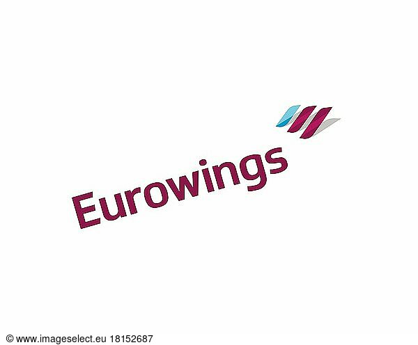Eurowings Europe  gedrehtes Logo  Weißer Hintergrund