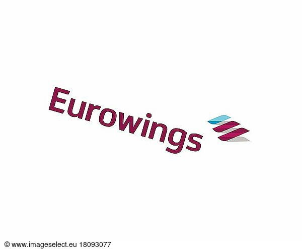 Eurowings Europe  gedrehtes Logo  Weißer Hintergrund B