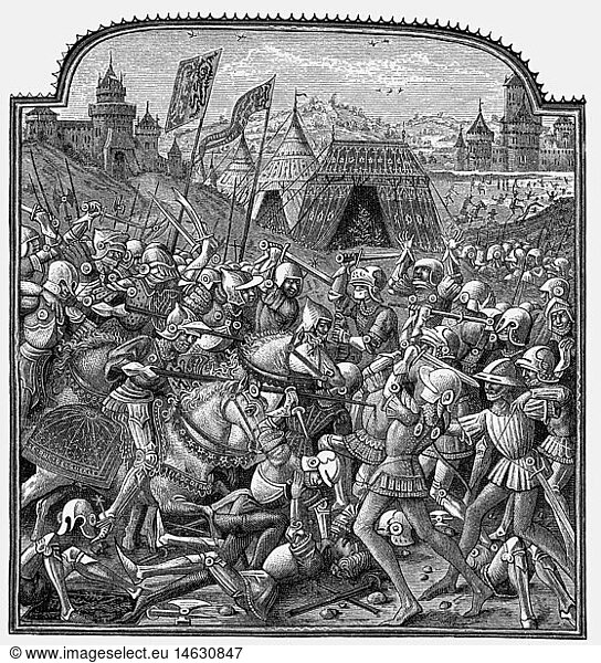 events  Burgundian Wars 1474 - 1477