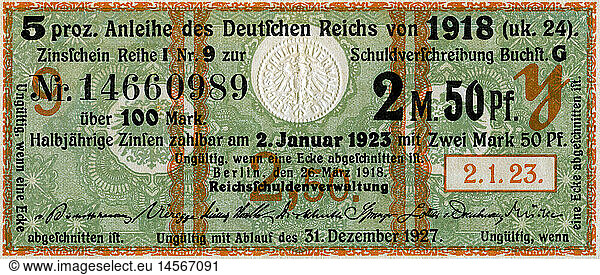 events  First World War / WWI  Germany  bond of the German Empire  Berlin  26.3.1918