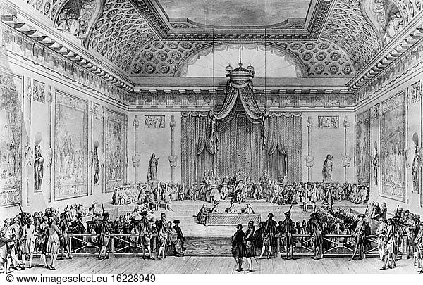 Events leading up to the French Revolution: 1789:Meeting of notables in ...