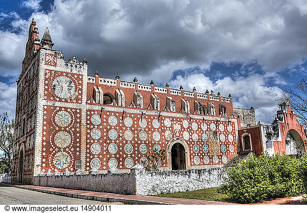 Ex-Kloster von Santo Domingo  gegründet 1646; Uayma  Yucatan  Mexiko
