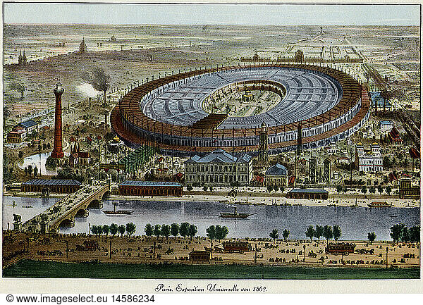 exhibitions  world exposition  Paris  1.4.1867 - 31.12.1867
