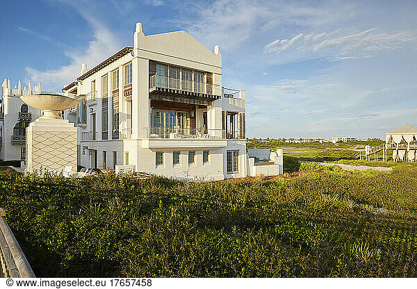 Exterior of beach house Gulf of Mexico