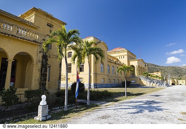 Exterior view of the Presidio Modelo  Model Prison  built in the late 1920's on Isla de la Juventud  Cuba.