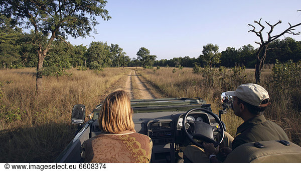 fahren Tourist Safari Geländewagen