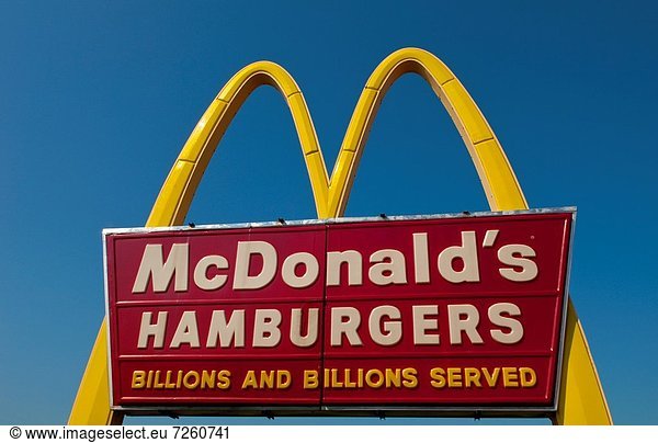 Famous Mcdonalds Sign Which Is The Most Recognized Logo In The World In