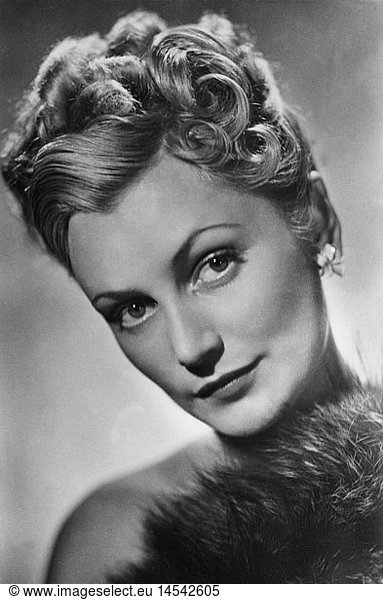 Farell  Claude  7.5.1914 - 17.3.2008  Ã¶sterr. Schauspielerin  Portrait  1940er Jahre