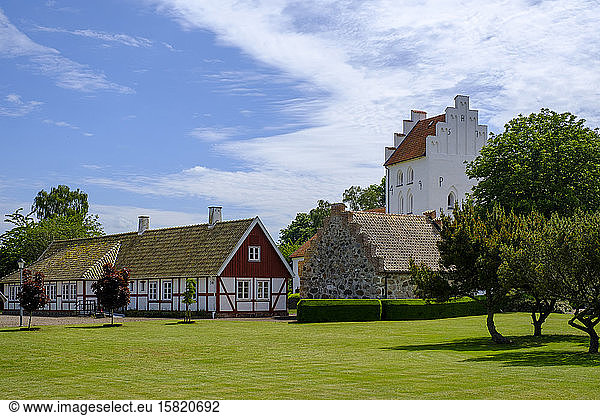 Farhult-Kirche  Skane  Schweden