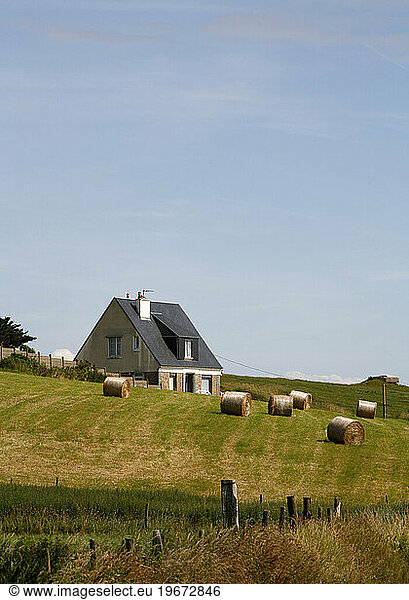 Farm House  Normandy  France.